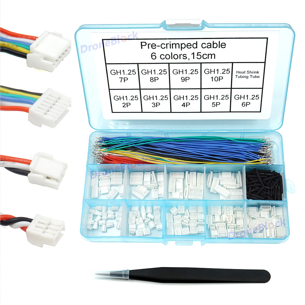 Drone Kit Hexacopter - Conectores JST GH y cables de