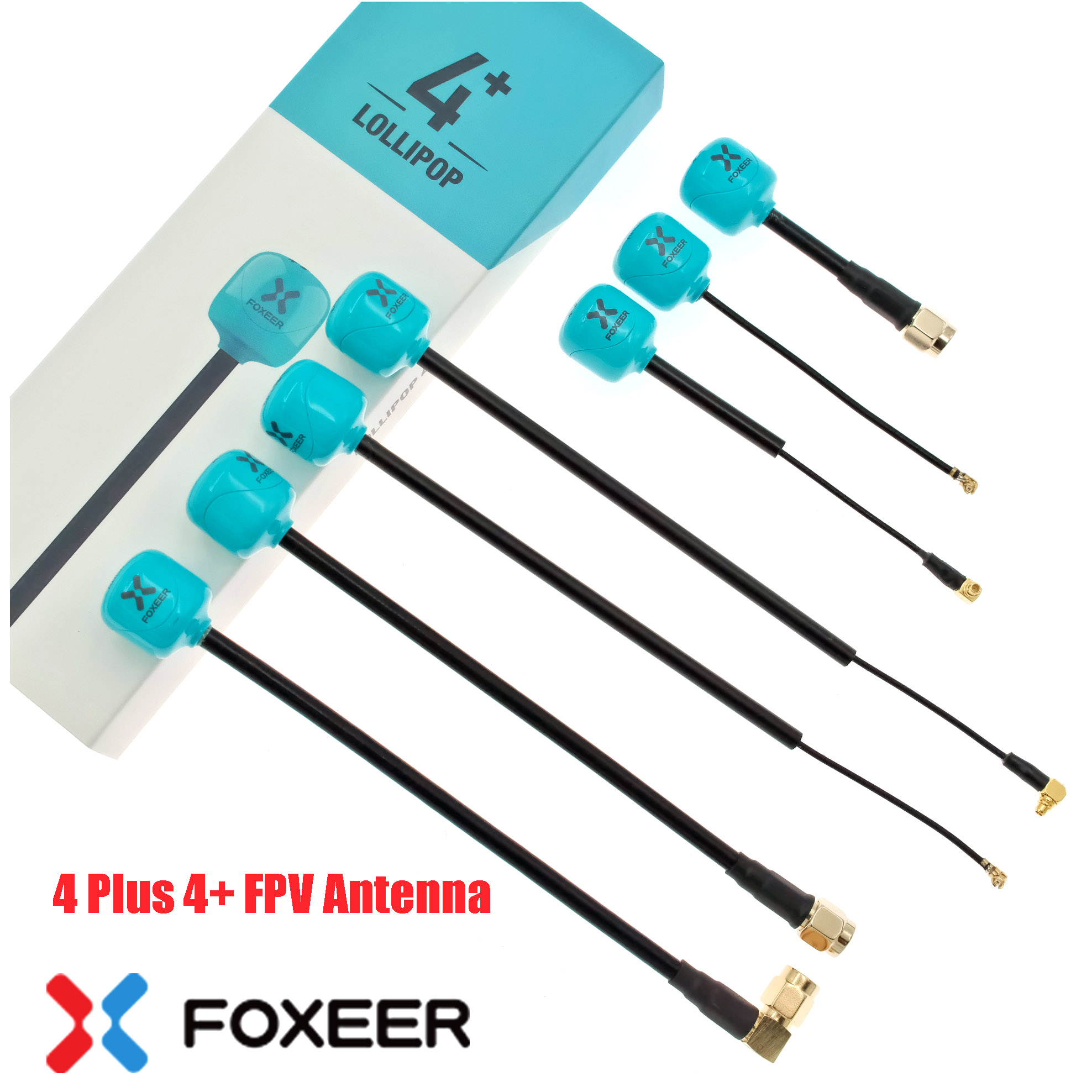 Drone Kit Long Range - 2 antenas Foxeer Lollipop 4 Plus