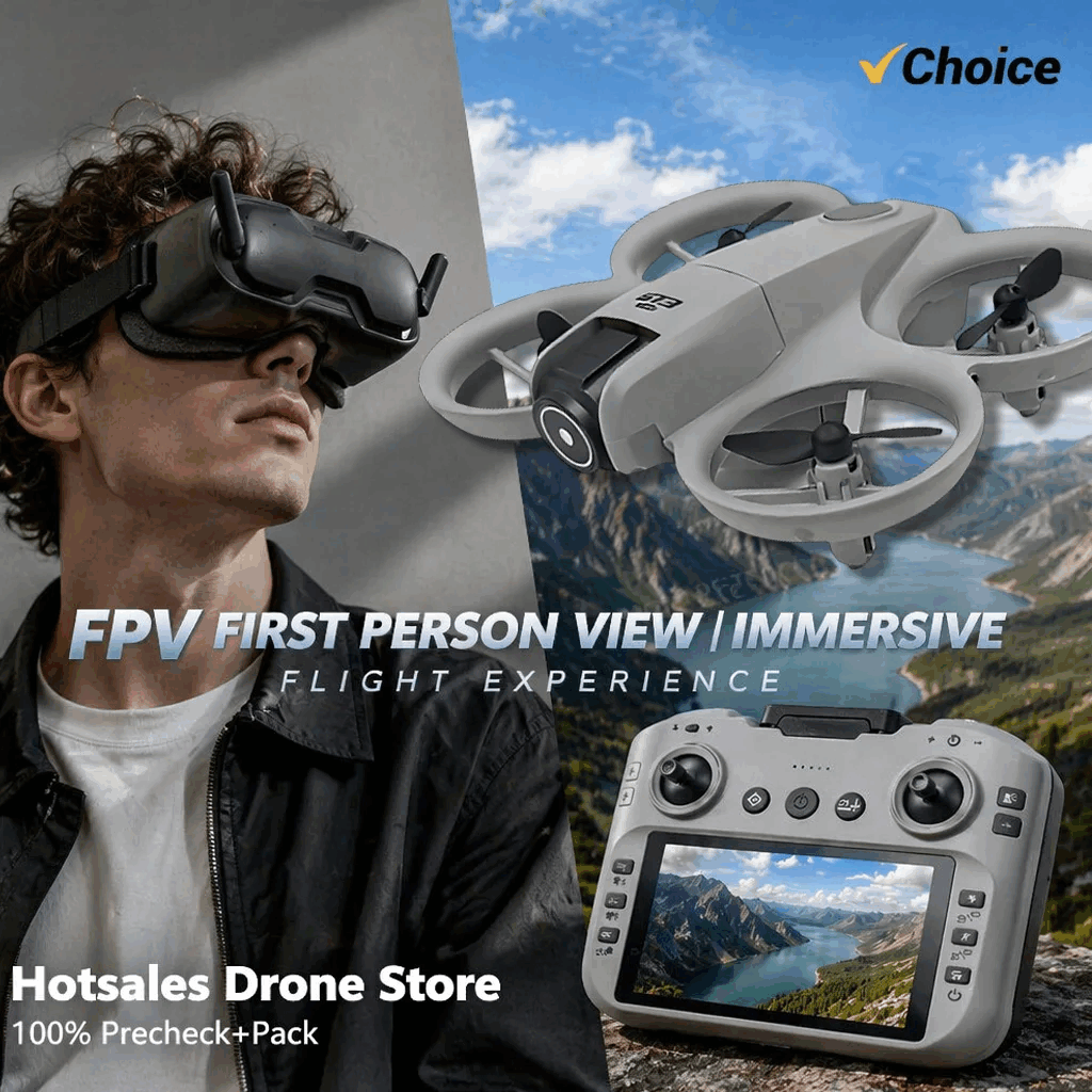 Drone Kit Tricopter - Mini Dron GT3 4K/8K HD Profesional