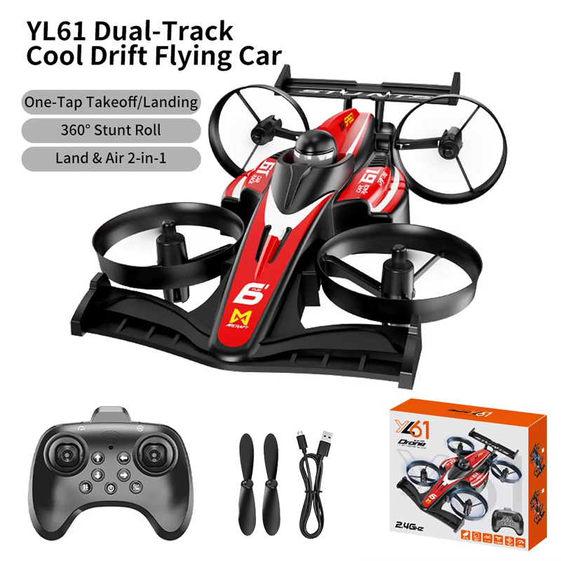Drone Kit Tricopter - 2026 Actualización YL61 Coche de Carreras
