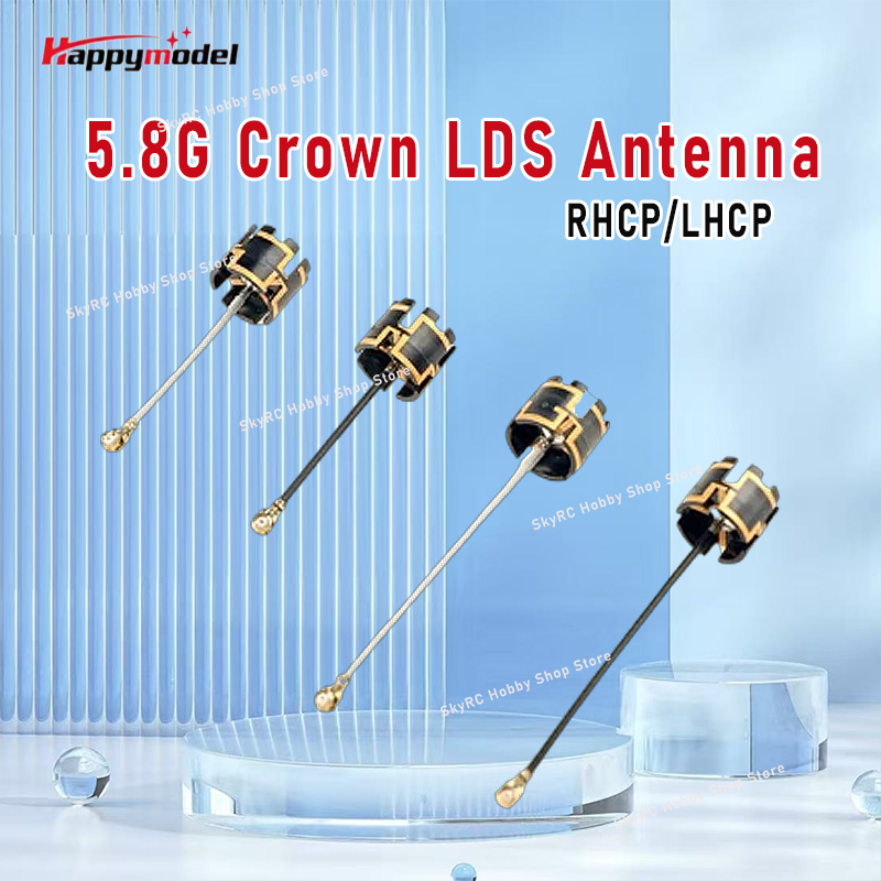 Drone Kit Long Range - Happymodel 5,8G Crown LDS antena RHCP/LHCP