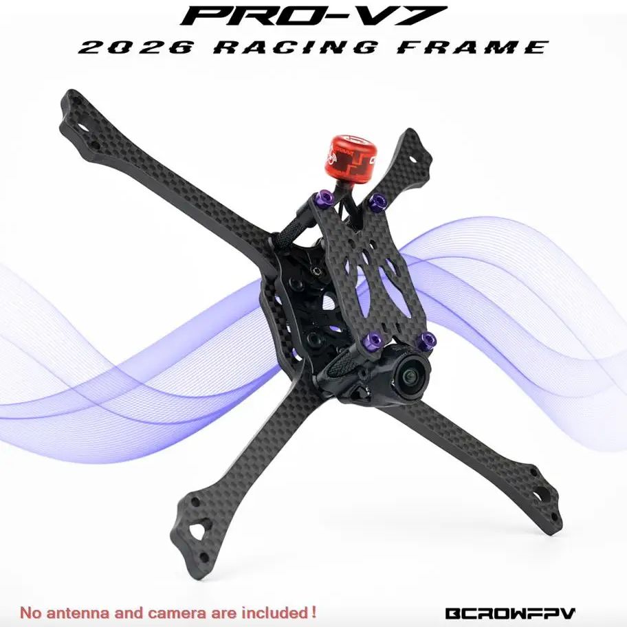 Drone Kit Octocopter - BCROWFPV PRO-V7 Kit de marco de