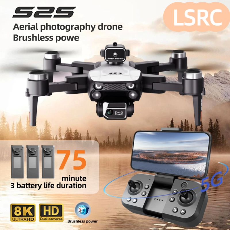 Drone Kit With Camera - S2S Mini Drone 8K profesional HD