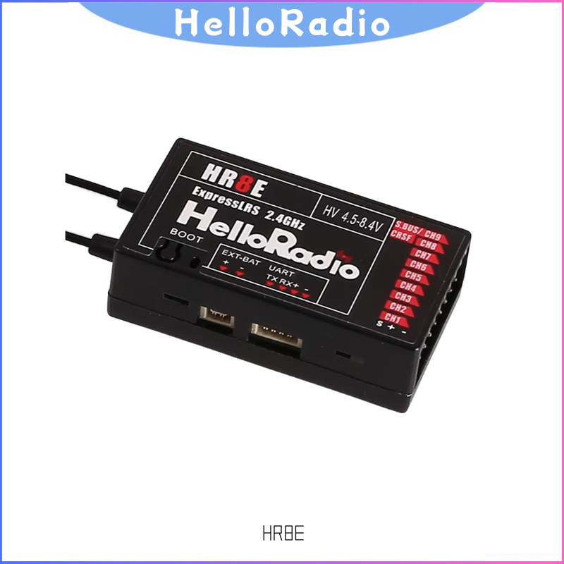 HelloRadio HR8E ELRS 2,4 GHz 9 - Drone Kit Long Range reseña y precio