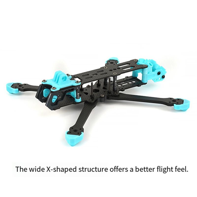 Kit de Marco X de Fibra de Car - Drone Kit Racing reseña y precio