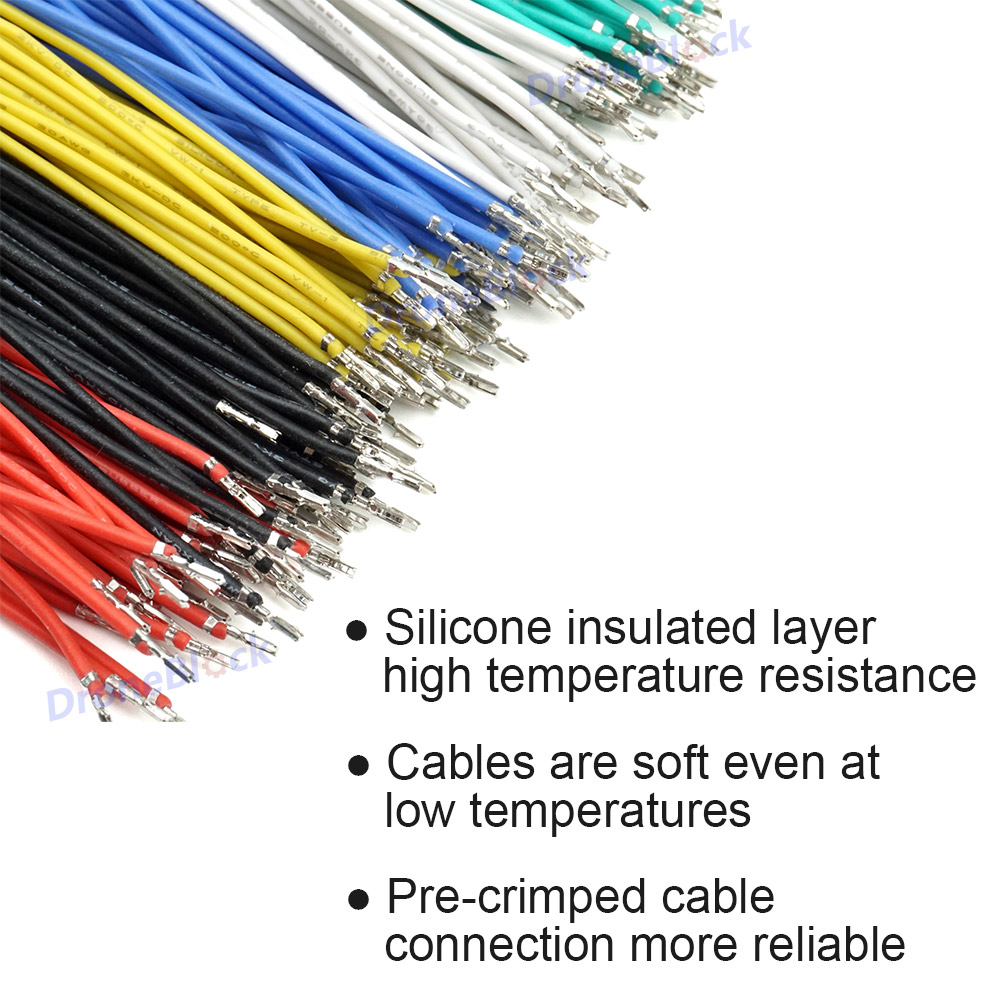Conectores JST GH y cables de  - Drone Kit Hexacopter reseña y precio