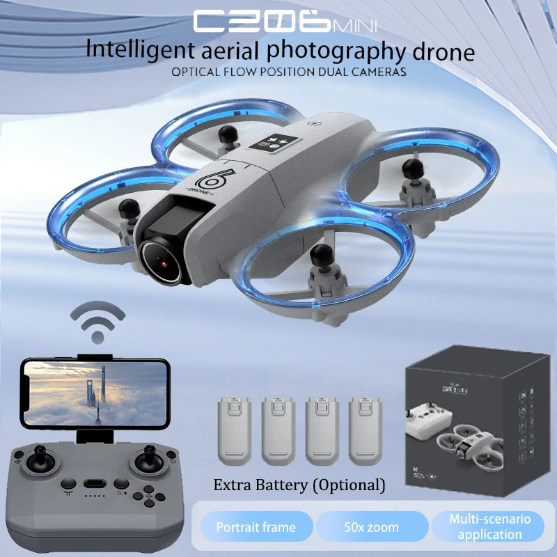 CZ06 Mini RC Quadcopter Drone  - Drone Kit Tricopter reseña y precio