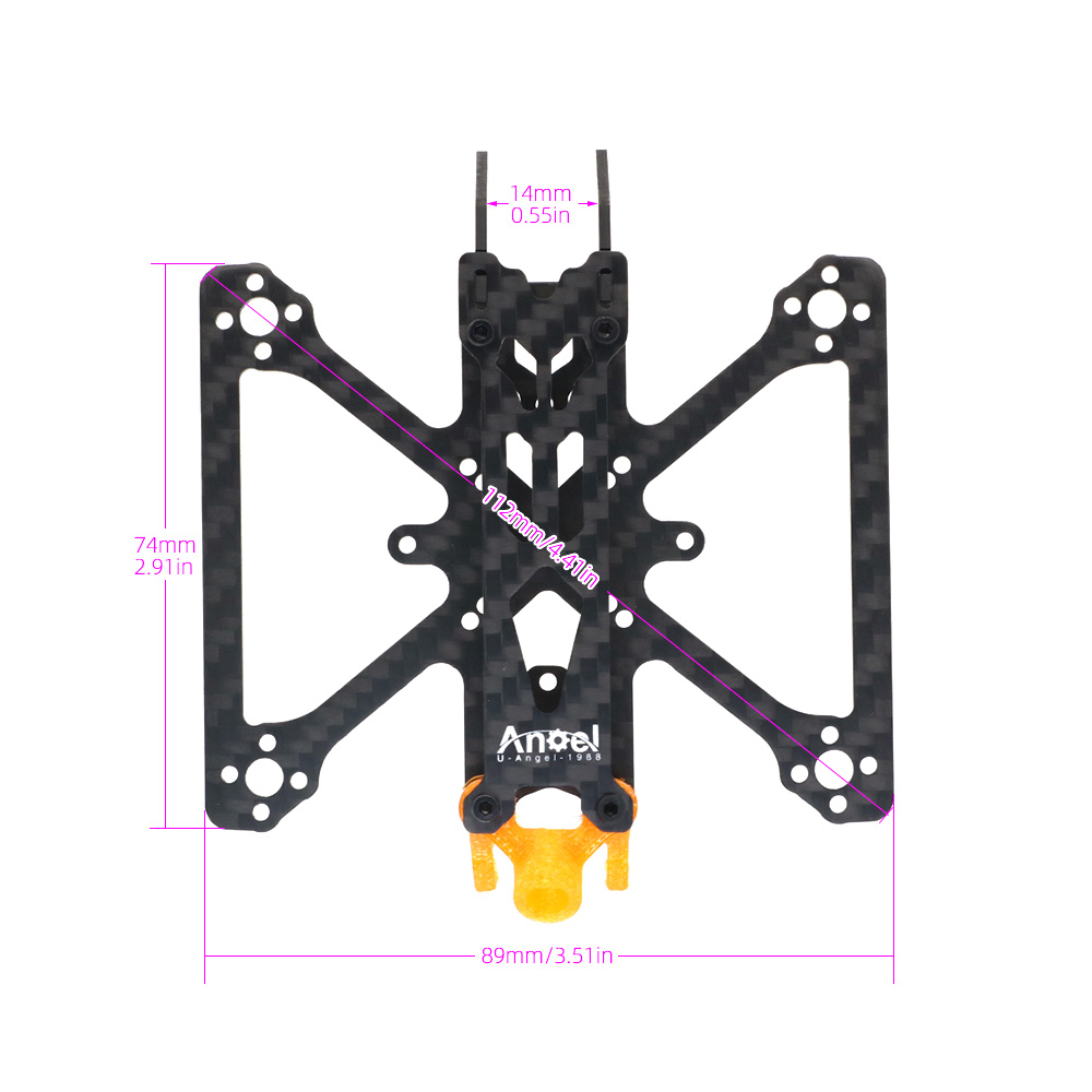 Kit de Marco Angel20 de 2 Pulg - Drone Kit Octocopter reseña y precio
