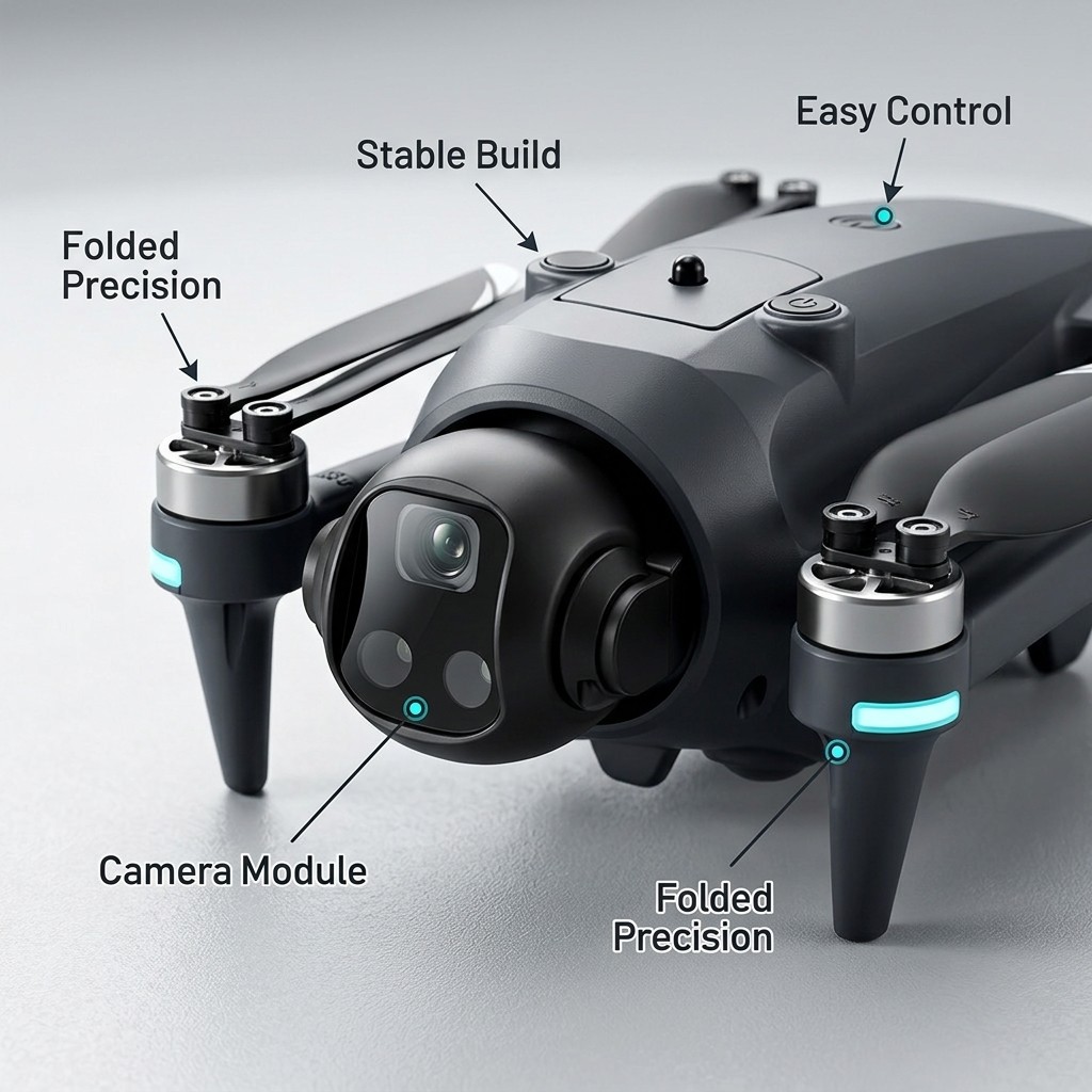 Dron Potensic con GPS, Retorno - Drone Kit With Camera reseña y precio