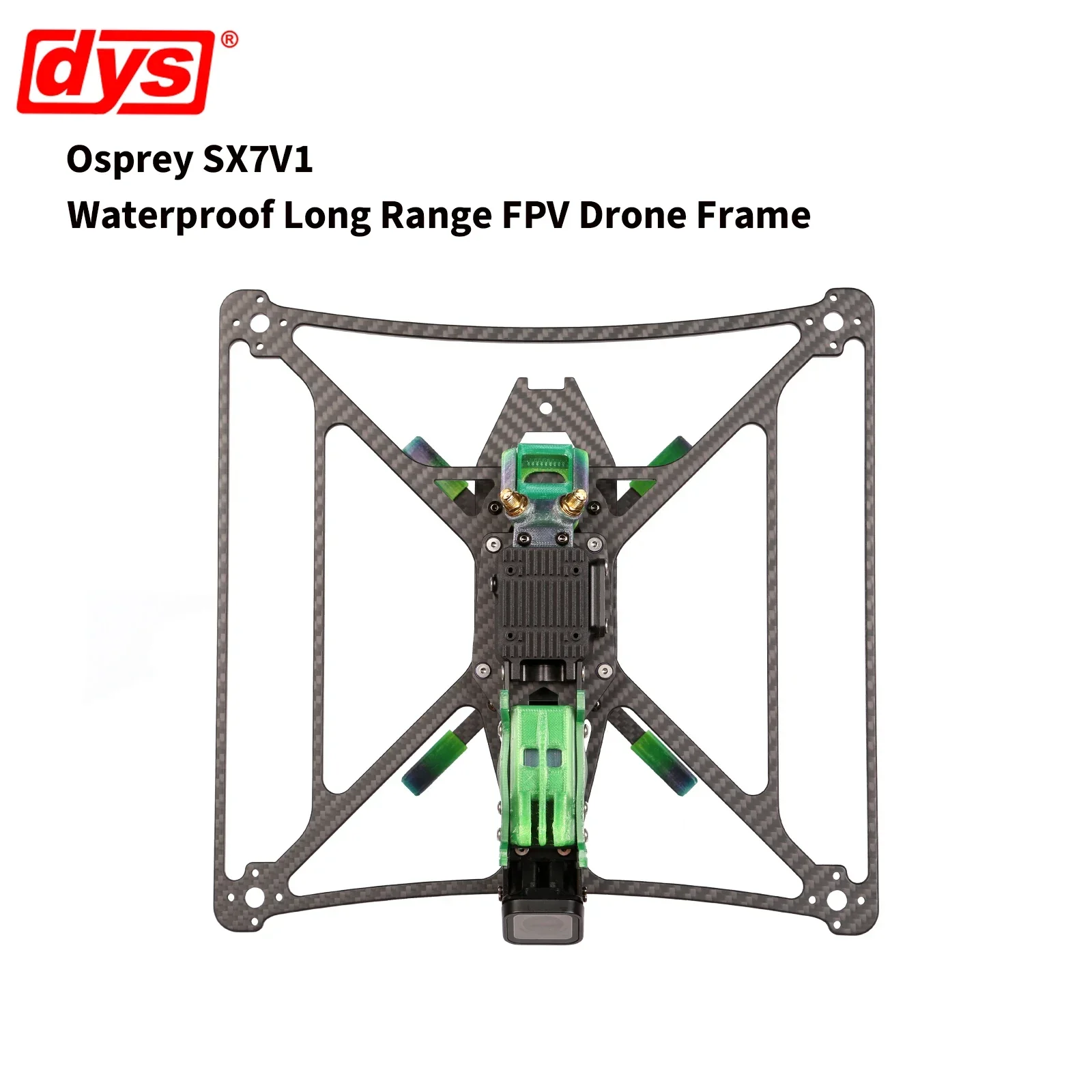 El marco de Dron FPV de largo  - Drone Kit Waterproof reseña y precio