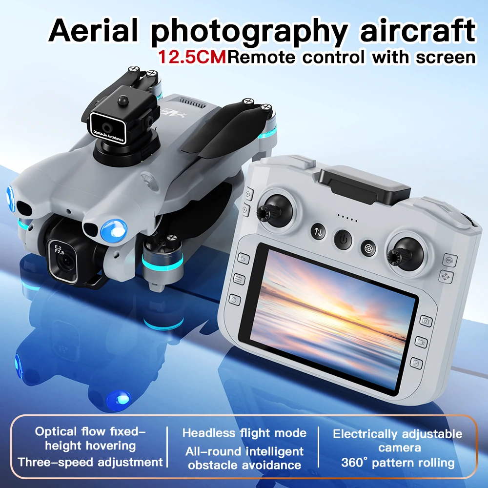 Dron AE5 Pro 8K HD con Pantall - Drone Kit Tricopter reseña y precio